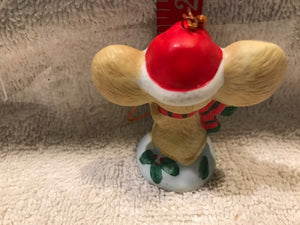 Ceramic Santa Mouse Ornament (19)