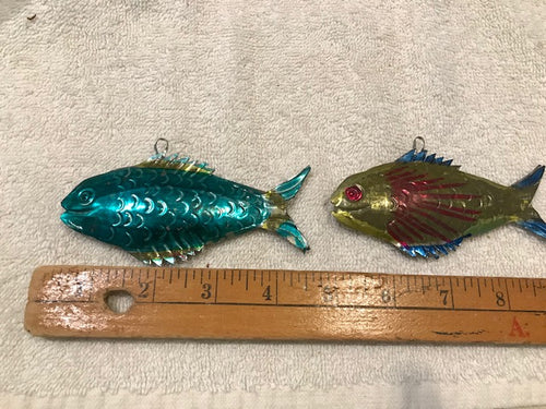 Vintage Tin Fish Ornaments (56)