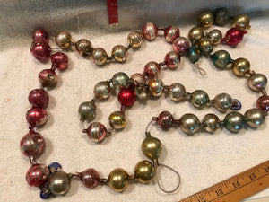 Vintage Glass Bead Garland 9' (1A)