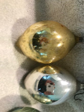 Vintage Set of 3 Glass Christmas Balls (One Asian) (34)