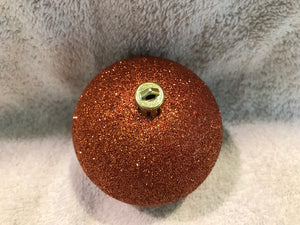 Red Sparkly Christmas Ball Ornament (36)