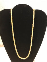 Vintage Golden Beaded Necklace #6