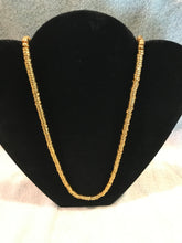Vintage Golden Beaded Necklace #6