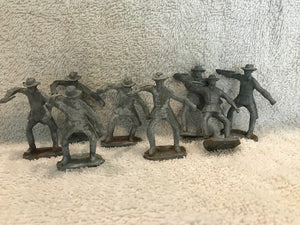 Set of 16 Antique Lead Soldiers Unpainted (#7)