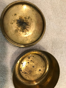 Vintage Brass Trinket Dish (800)