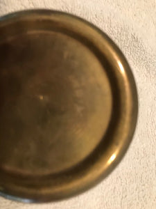 Vintage Brass Trinket Dish (800)