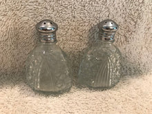 Set of Silverplate and Pressed Glass Salt & Pepper Shakers (406)