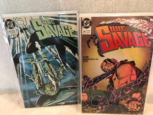 Set of 2 Comic Books:  Doc Savage 9