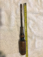 Vintage Wooden Handled Screw Driver #76