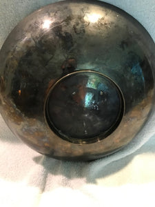 Vintage Brass Peacock Bowl (2)