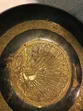 Vintage Brass Peacock Bowl (2)