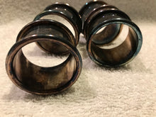 Vintage Set of 4 Silver Plate Napkin Rings (#79)