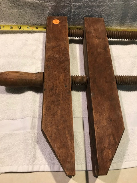 Antique Wooden Clamp (#125)