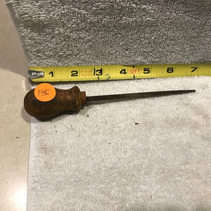 Vintage Wooden Handle Small File (#135)