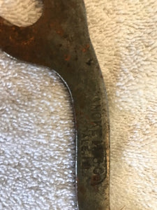 Antique/Vintage ANCKE MFG CO WRENCH (#159)