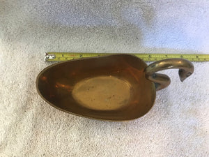 Vintage Brass Swan Dish #2022