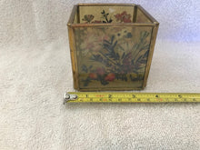 Vintage Brass & Glass Trinket Box (#96)