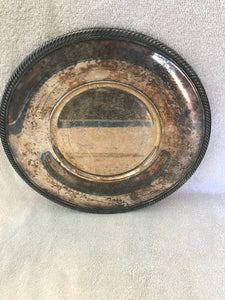 Vintage Castleton International Silver Co Tray (#105)