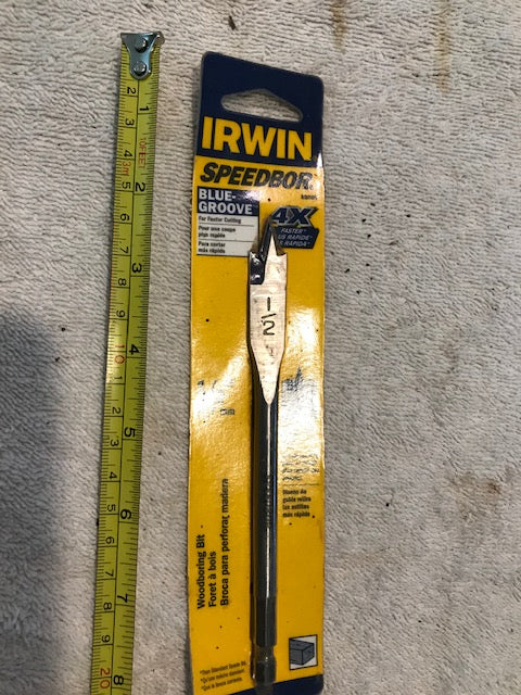 Irwin Speedbor 1/2