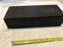 Antique/Vintage Manual Drill Bits In Original Wooden Box (#244)