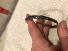 Vintage Silver & Enamel Bracelet (#479)