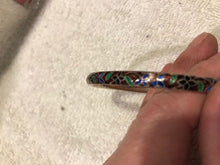 Vintage Silver & Enamel Bracelet (#479)