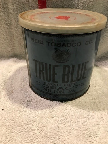 Vintage True Blue Tobacco Tin (#305)