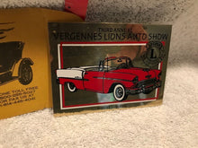 Vintage Charles Kacsur Vergennes Auto Show Metal Dash Plaque (#452)