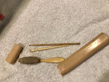 Vintage Women's Fingernail Buffing Set in Case (#447)