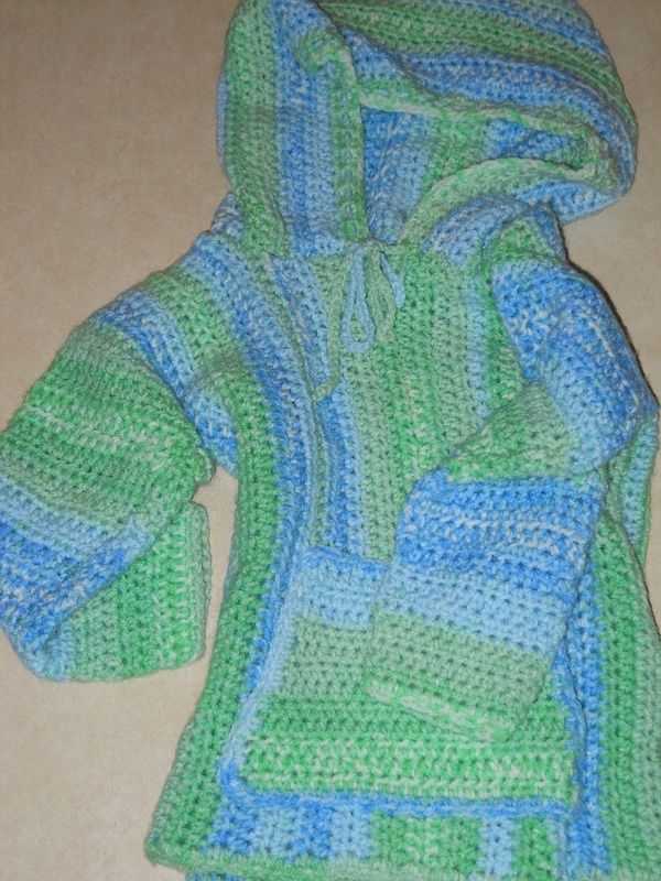 VT Handmade Toddler Hoodie Sweaters 3T-4T