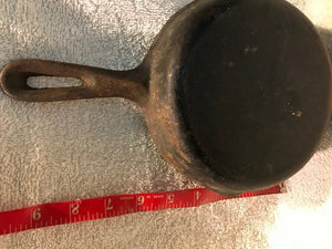 Vintage Cast Iron 6" Skillet (#310)