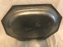 Vintage Pewter Countryware Dinner Plate/Tray (#484)