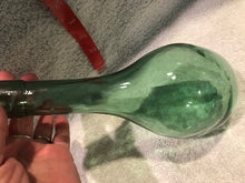 Vintage Emerald Green Torpedo-like Bottle (#426)