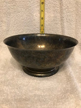 Vintage Silverplate Pedestal Bowl (#495)