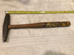 Vintage Wooden Handled Hammer (#256)