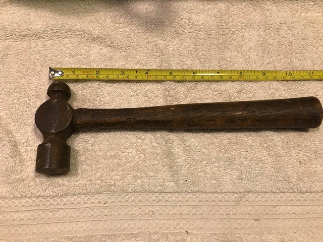 Vintage Wooden Handled Hammer (#252)