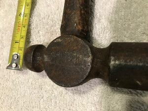 Vintage Wooden Handled Hammer (#252)