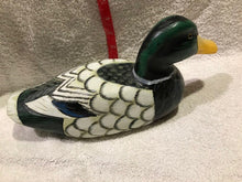 Decorative Hand-Carved & Painted Male Mallard Decoy (#419)