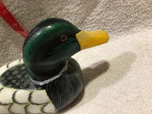 Decorative Hand-Carved & Painted Male Mallard Decoy (#419)