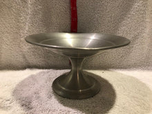 Vintage Pewter Pedestal Tray (#405)