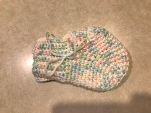 Handmade Infant Booty Socks 6-9 Month